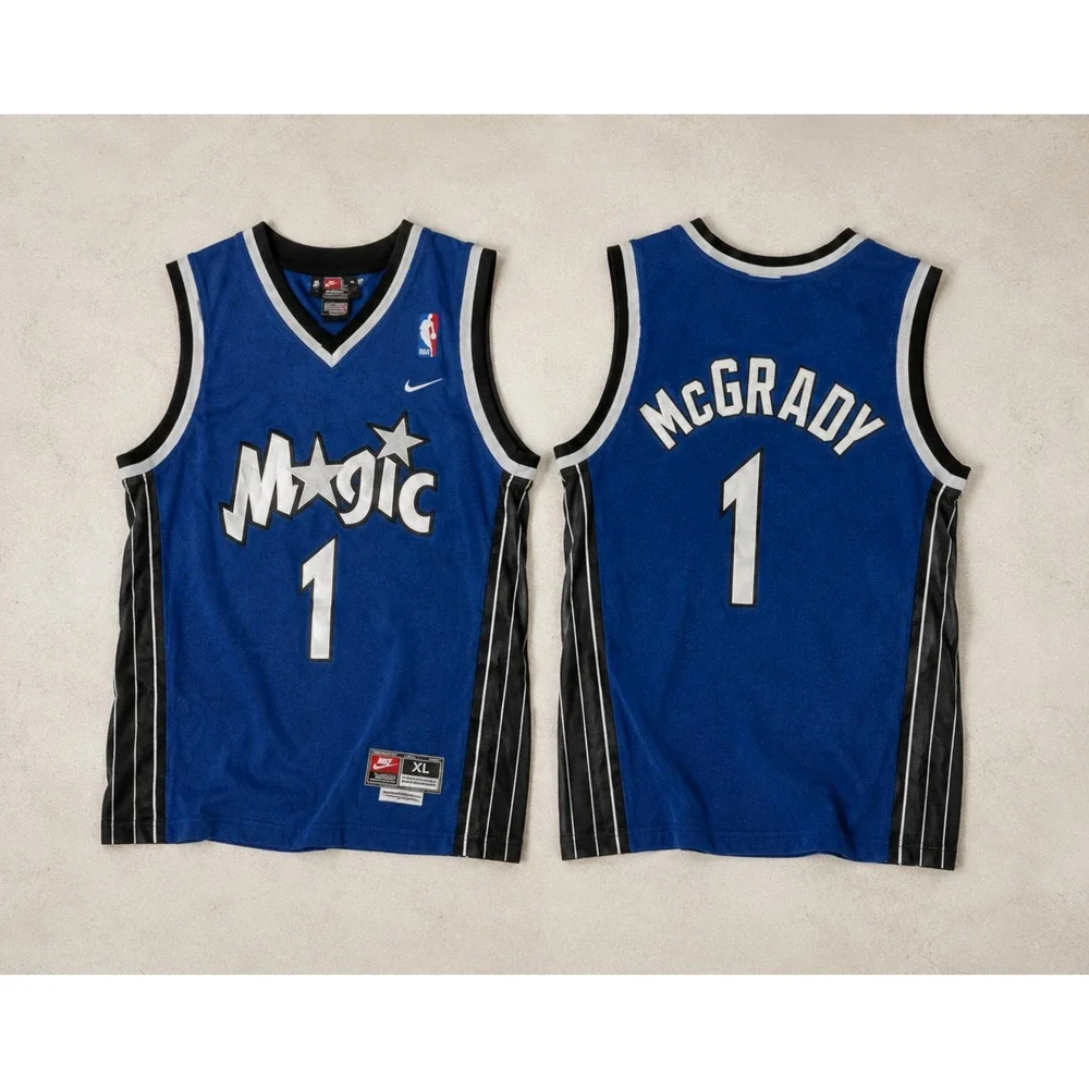 Vintage Nike Orlando Magic Tracy McGrady Jersey Youth M Basketball NBA #1